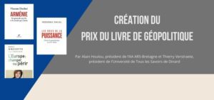 création du prix du livre de géopolitique