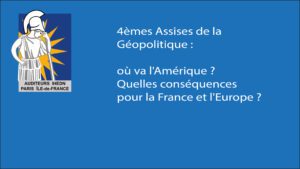 4èmes Assises de la Géopolitique